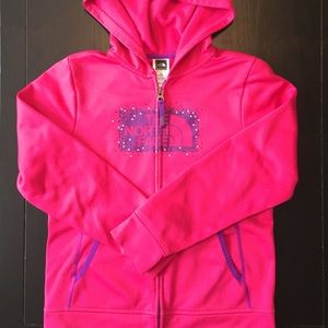 The North Face Girl's Zip Up Hoodie